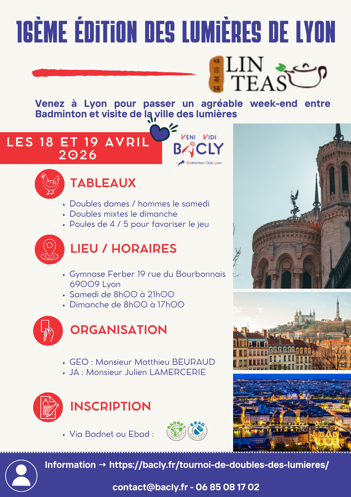 16ème édition nationale « ECOBAD » des lumières